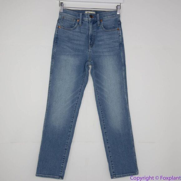 NEW Madewell Stovepipe Jeans in Euclid Wash, 25, ND526 - Picture 3 of 16